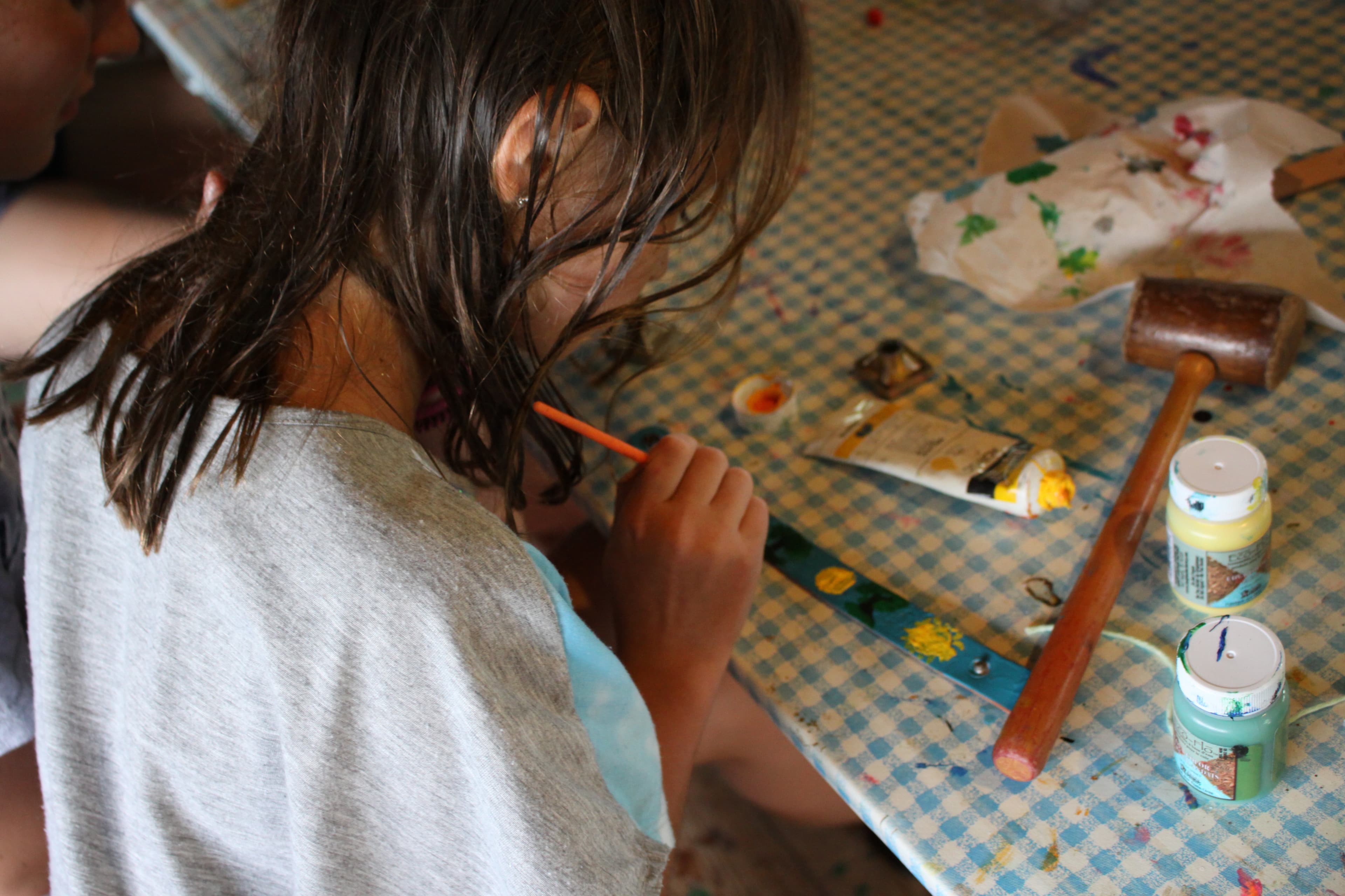 Creative arts activities at Camp Susquehannock